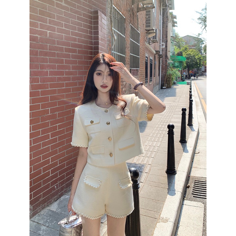 Set dạ tweed cho các nàng tiểu thư sang chảnh