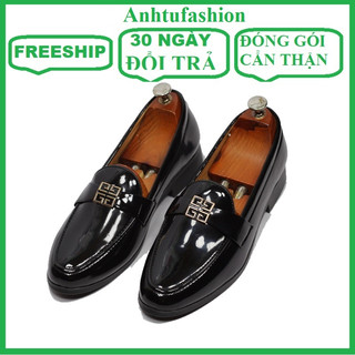 Giày tây nam da bóng và da nhám đế khâu phong cách hàn quốc có đủ size