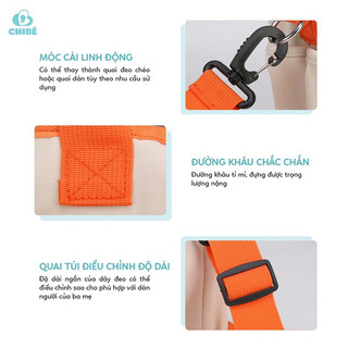 Túi xách bỉm sữa Chibe