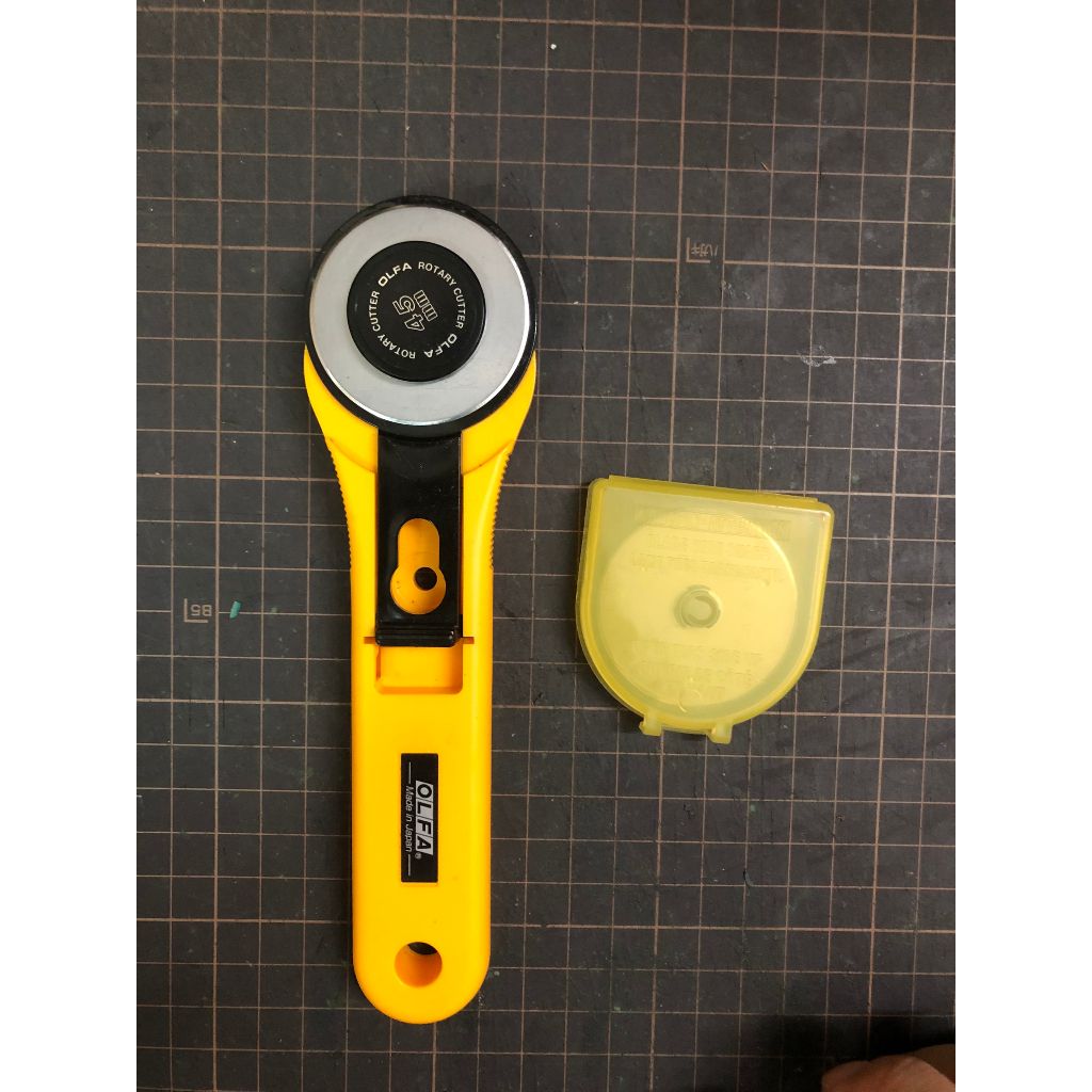 Dao cắt vải tròn xoay Nhật OLFA RTY-2GH 45mm | OLFA RTY-3/GH 60mm