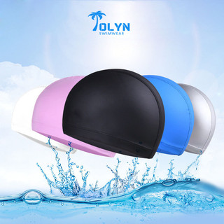 Mũ bơi người lớn, nón bơi trẻ em chống nước che tai đồ thể thao nam nữ thời trang hè TOLYN KP063