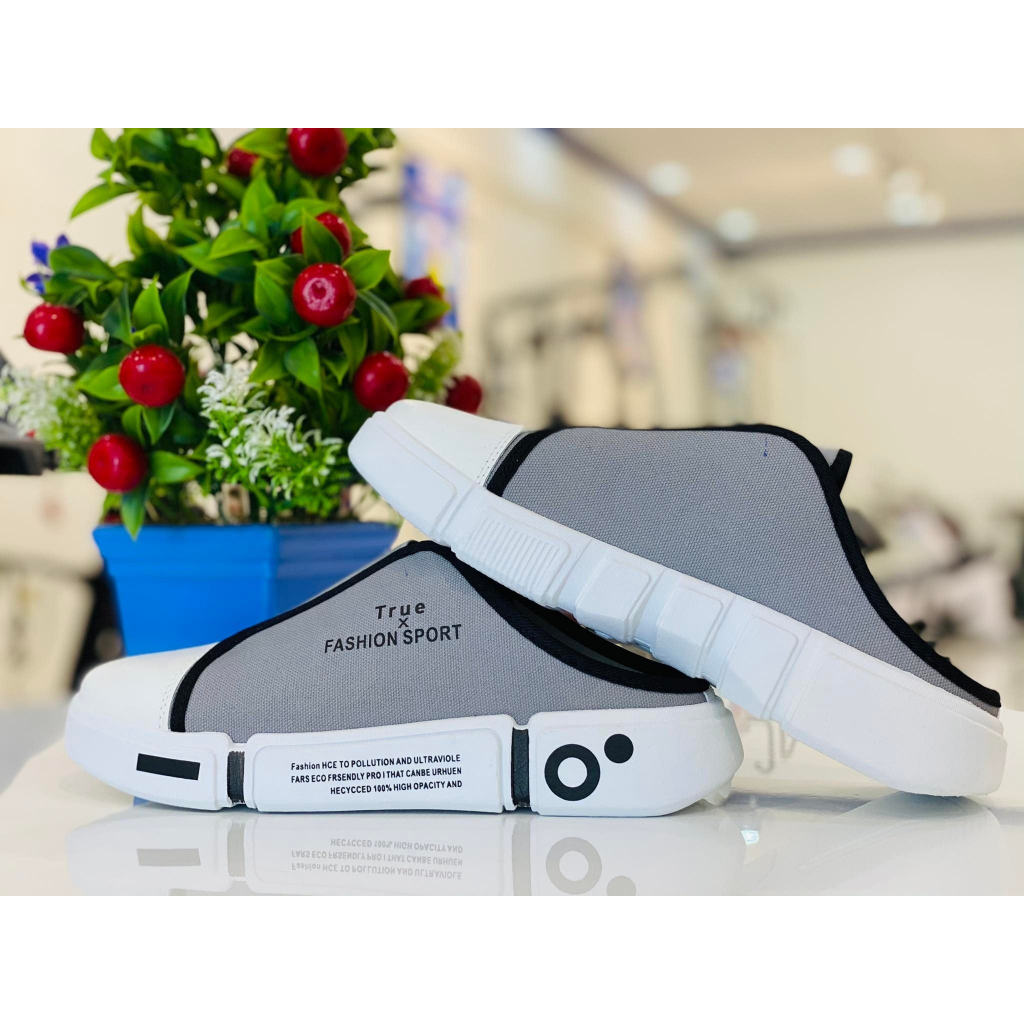 Giày Nam GLOFA - G03 Gót Thấp, Giày Lười Không Cần Buộc Dây