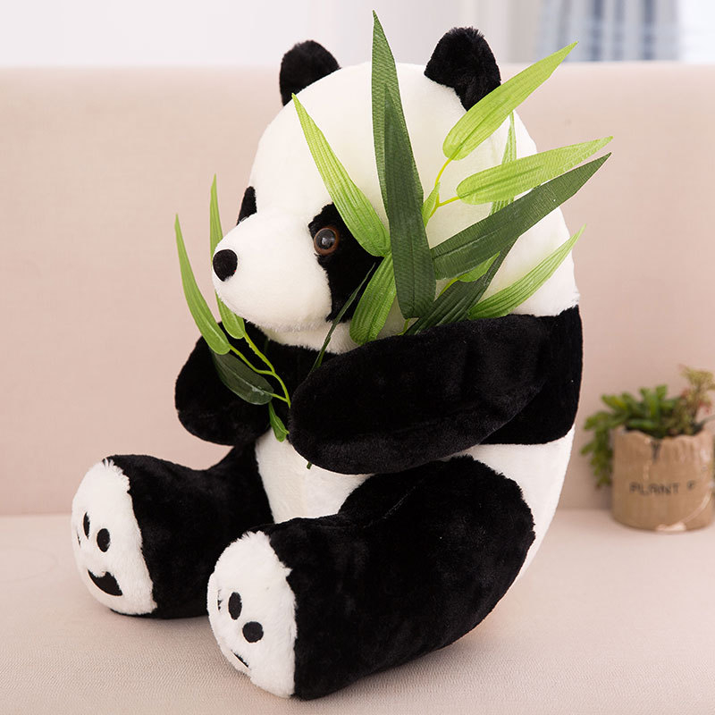 Gấu bông Gấu Trúc Panda 40 cm xinh xắn, trưng bày phòng - Gấu bông Panda  - Thú nhồi bông nhập khẩu - Gấu bông giá rẻ