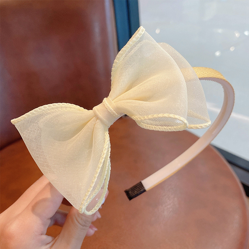 Bờm Tóc Bé Gái Công Chúa, Không Đau, Băng Đô Cài Tóc Dễ Thương