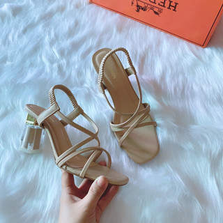 Giày sandal cao gót 7phân quai mảnh LV010