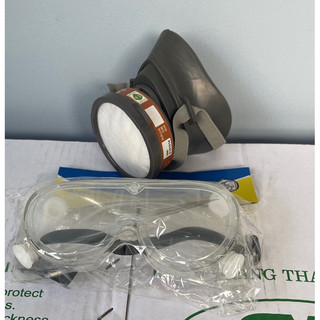 Mặt nạ chống độc 3m3200 chống độc phun sơn phun thuốc sâu chống bụi mịn pm 2.5