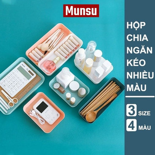 Khay Chia Ngăn Kéo Tủ, Để Đồ, Đựng Thìa Dĩa, Mỹ Phẩm, Đưng Thuốc Nhiều Size Nhiều Màu  Siêu Dày Dặn P002