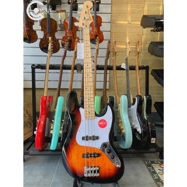 Đàn Guitar Bass Fender SQ Affinity Jazz Bass - MN WPG 3TS