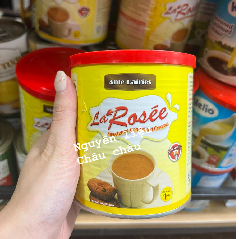 SỮA ĐẶC CÓ ĐƯỜNG LA ROSEE HỘP 1KG - HÀNG CHÍNH HÃNG MALAYSIA CHUYÊN DÙNG PHA CHẾ CAFE