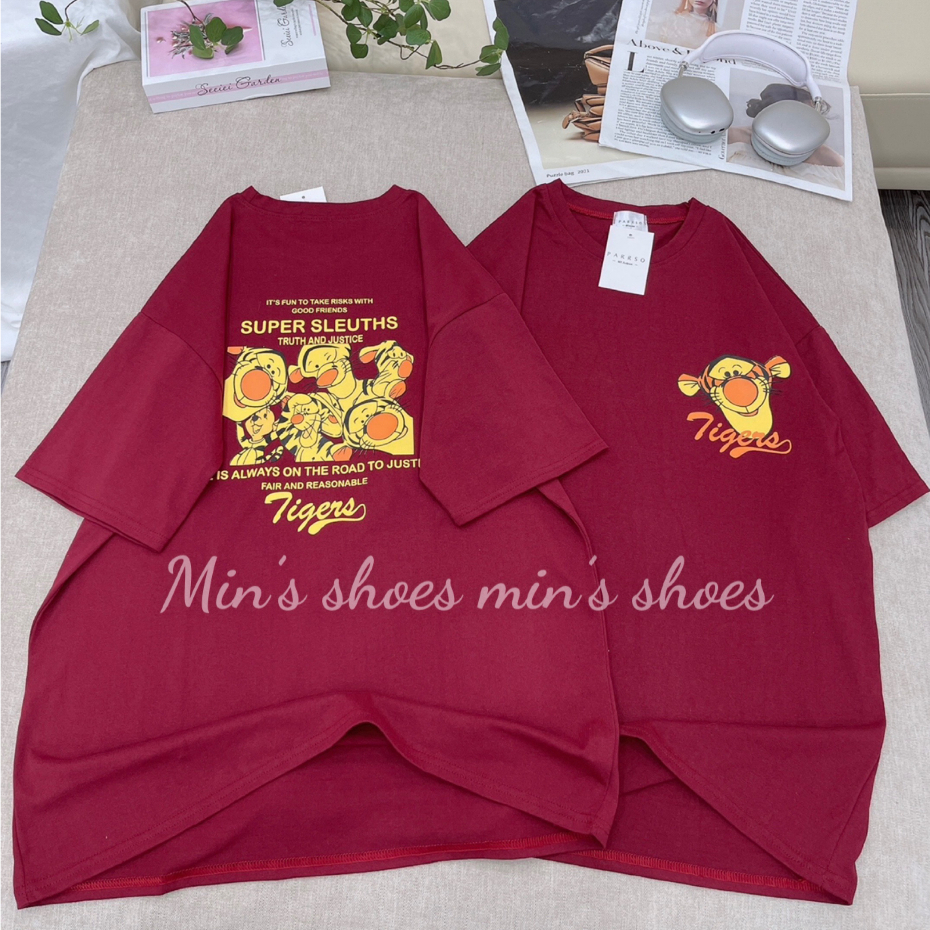Min's Shoes - Áo Phông Cotton Mềm Mịn In 2 Mặt 1053