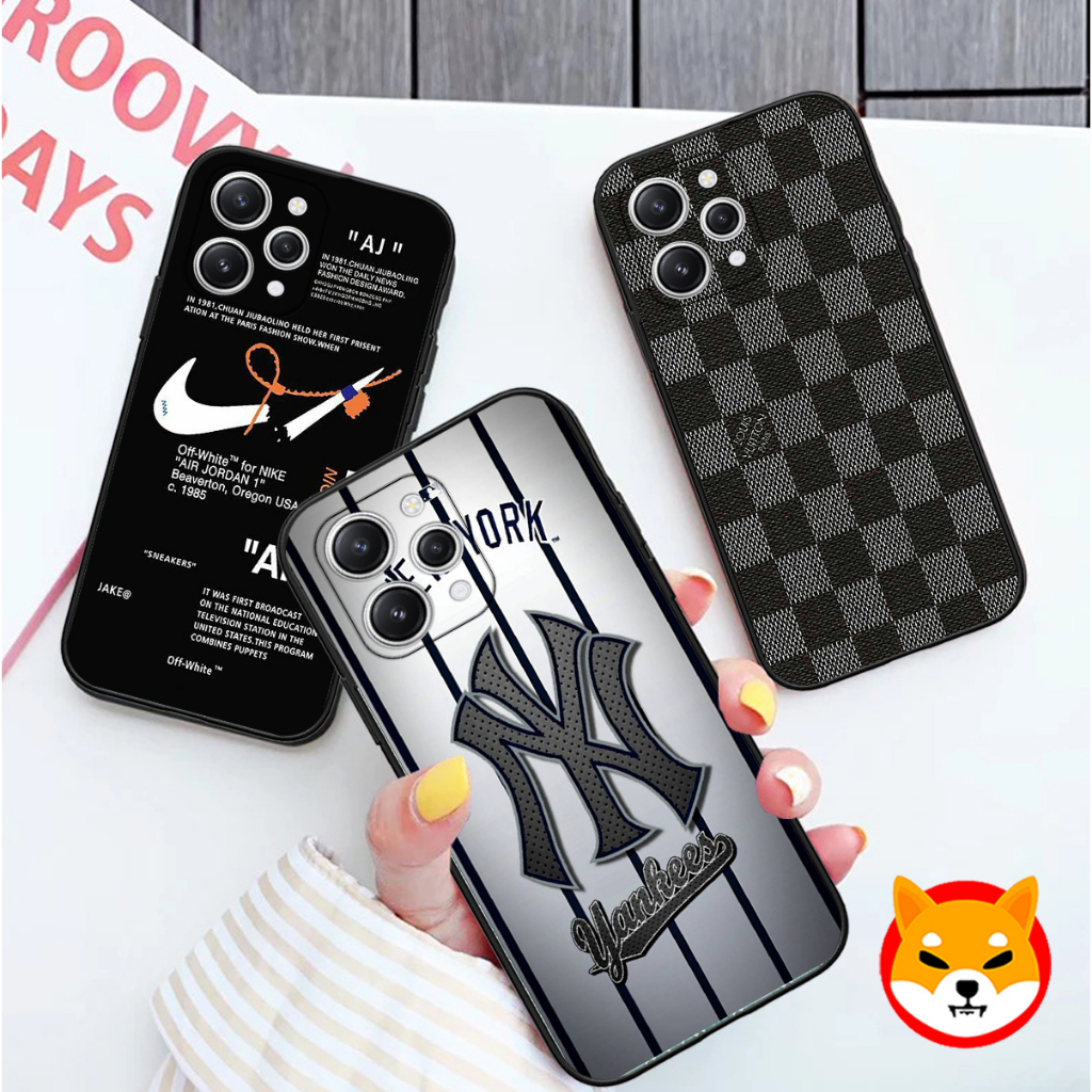 Ốp Xiaomi Redmi 12 in hình thương hiệu thể thao thời trang đẳng cấp cá tính