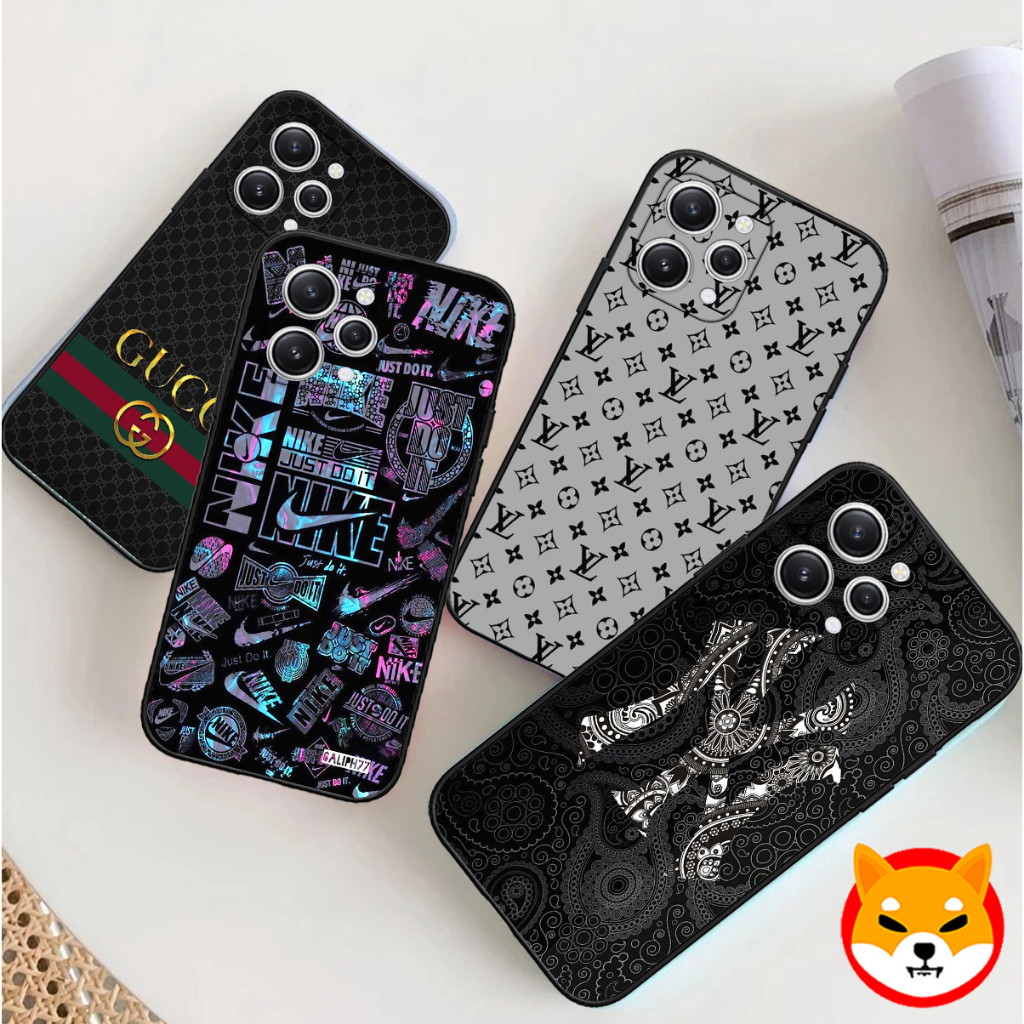 Ốp Xiaomi Redmi 12 in hình thương hiệu thể thao thời trang đẳng cấp cá tính