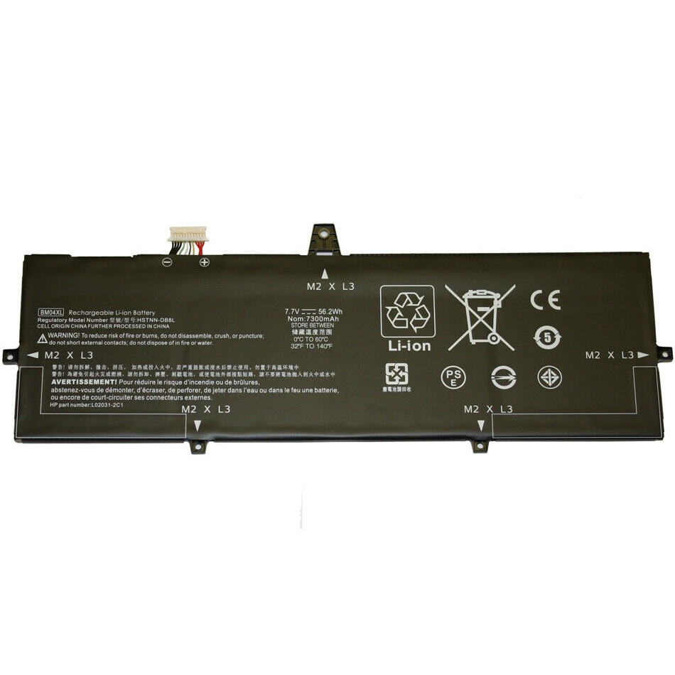 Pin (ZIN) laptop HP EliteBook X360 1030 G3, 1030 G4, BM04XL 56.2Wh Battery
