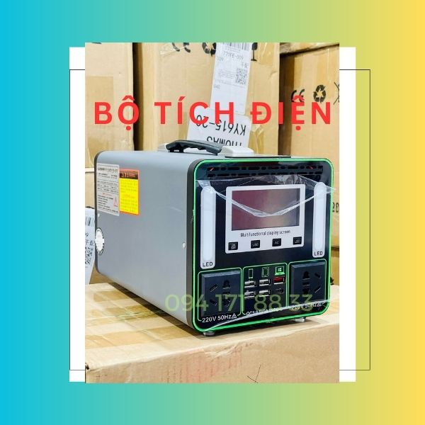 Trạm sạc dự phòng - Bộ tích điện công suất 500w