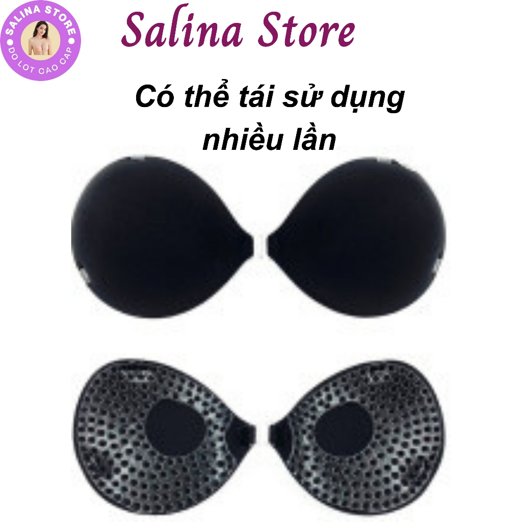 Áo dán ngực dính, áo ngực dán nâng ngực tạo khe  dày 6cm tặng kèm dây trong SALINA STORE - P41