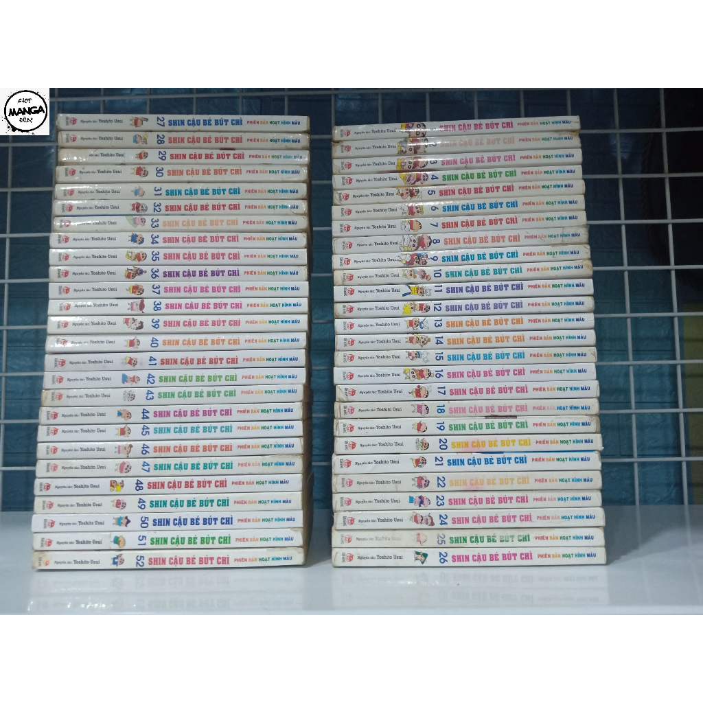 Truyện - Shin cậu bé bút chì hoạt hình màu -Trọn bộ 52 tập - NXB Kim Đồng