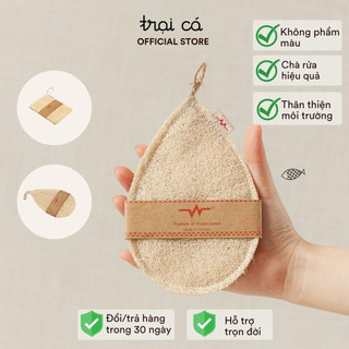 Miếng Xơ Mướp Rửa Chén Bát Vi Lâm Tại TRẠI CÁ HOME An Toàn Thân Thiện Môi Trường