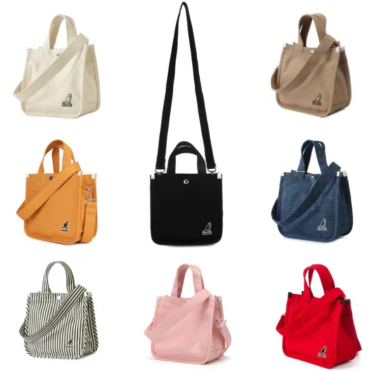 Túi xách mini Kangol Canvas Tote Bag Mini 3727