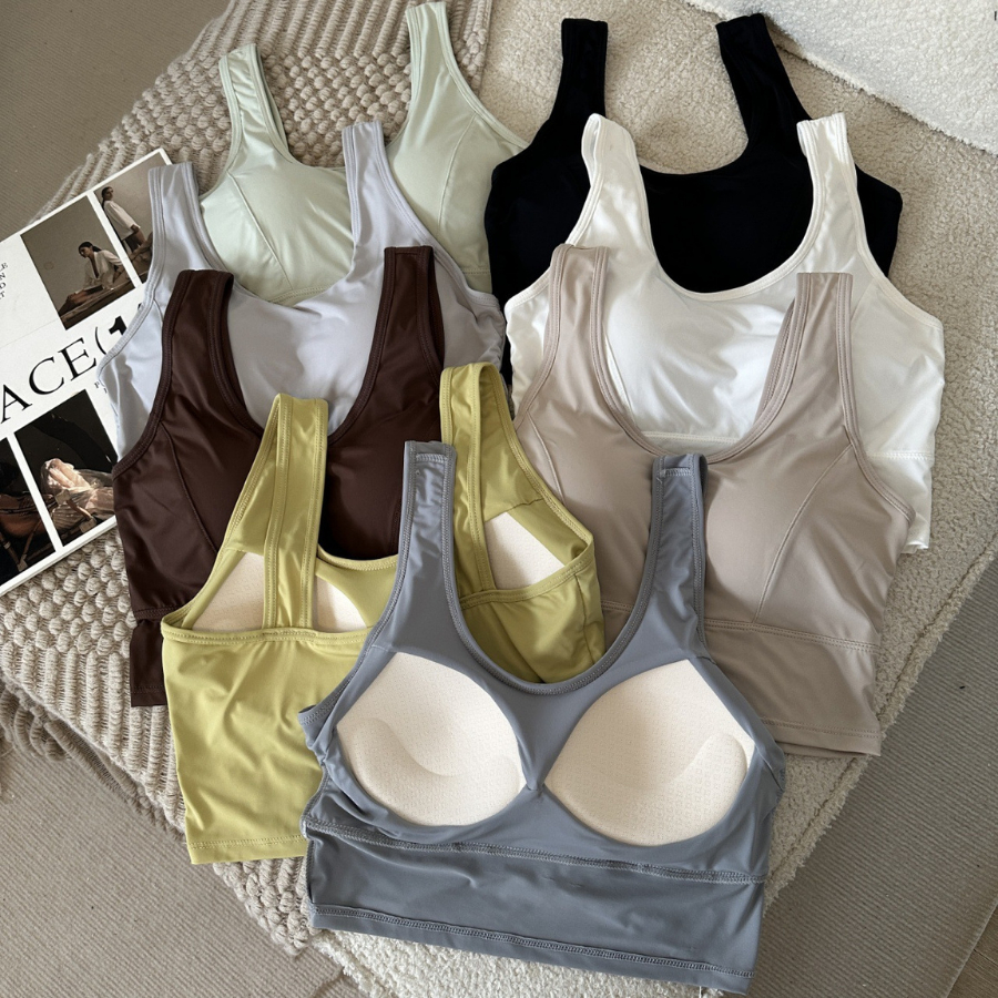 Áo Bra Nữ Đúc Su Mút Mỏng Chất Vải Mát Lịm SUNBRA 8013