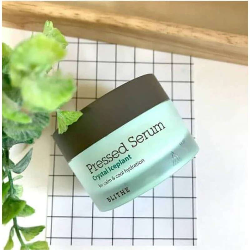 SERUM DẠNG NÉN BLITHE Pressed Serum Crystal Iceplant For Calming & Hydrating 50ML #Blithe