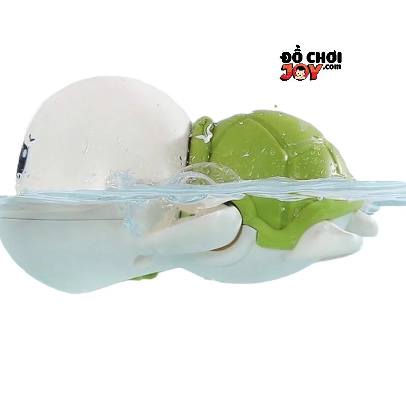 Rùa bơi dưới nước, đồ chơi nhà tắm dễ thương cho bé