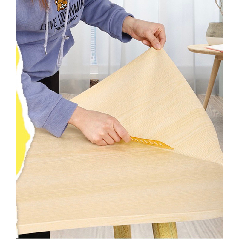 Film dán vân gỗ sẵn keo