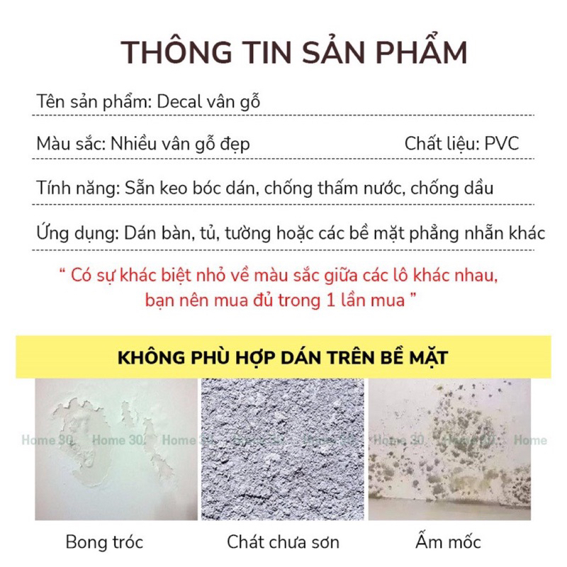 Film dán vân gỗ sẵn keo