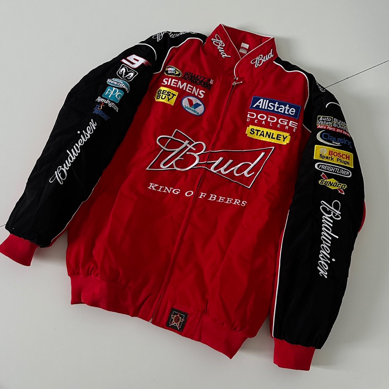 Áo Khoác RACING JACKET BUD Lót Bông Dày Dặn
