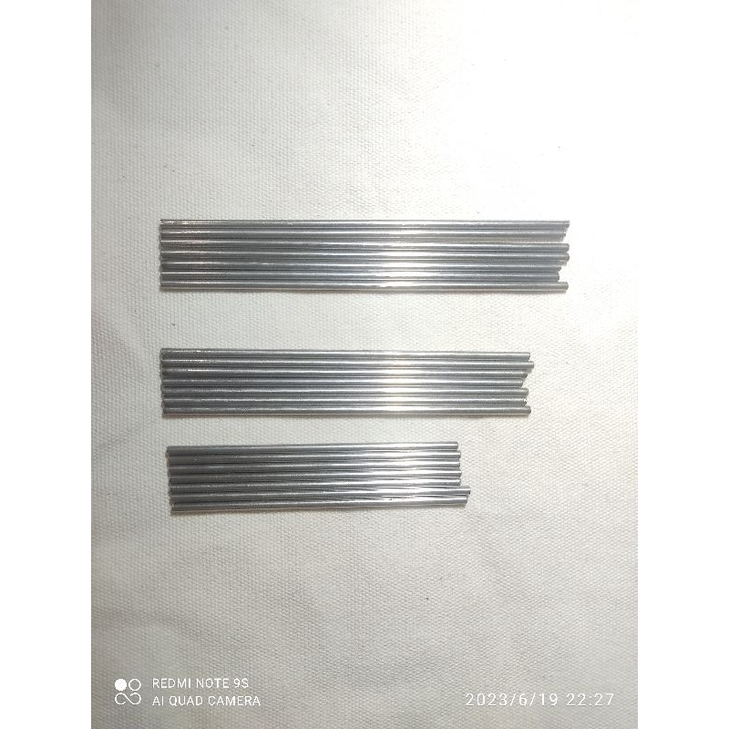 Mẫu Thanh kim loại phân loại 9.5/12/13/15cm.