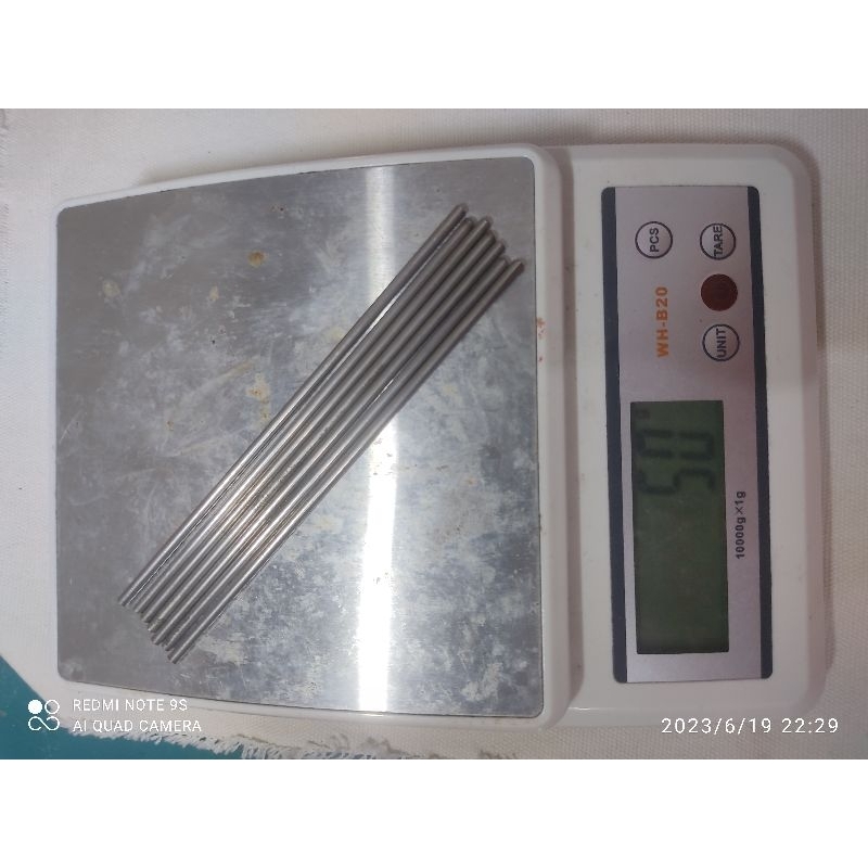 Mẫu Thanh kim loại phân loại 9.5/12/13/15cm.