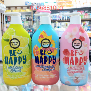Sữa tắm happy bath 900g mẫu mới