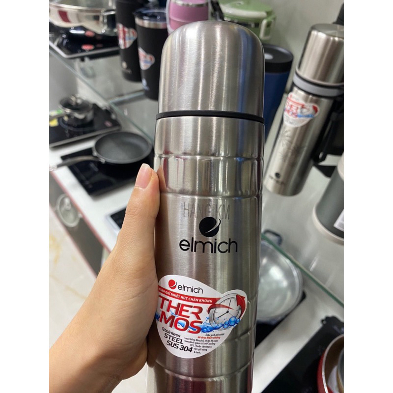 Phích giữ nhiệt Elmich Inox 304 500ml - 5196