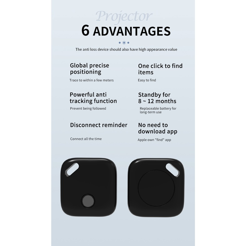 Thiết bị theo dõi iTag chống thất lạc trẻ em, thú cưng, ô tô, xe máy, ví tiền dùng app Find trên IPhone