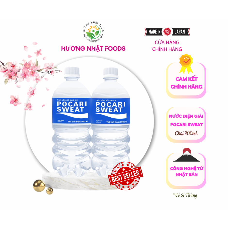 Nước Điện Giải POCARI SWEAT 900ML