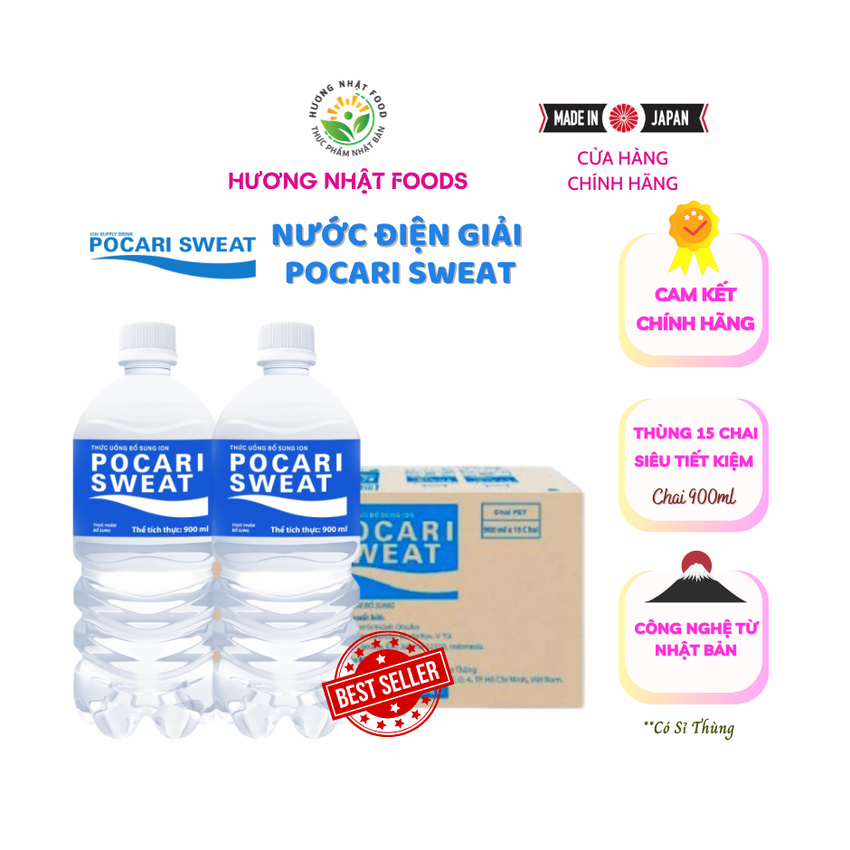 Nước Điện Giải POCARI SWEAT 900ML