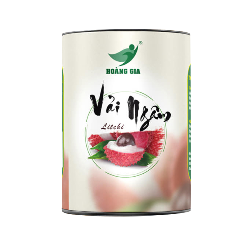 Vải ngâm Hoàng Gia 565g