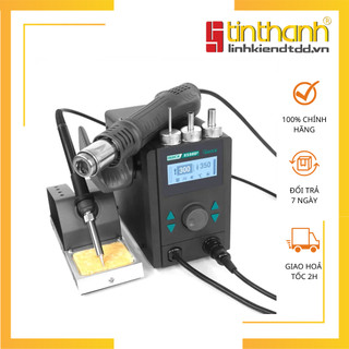 Máy khò + hàn quick 8586d+ 2in1 - hàng chính hãng tem vàng