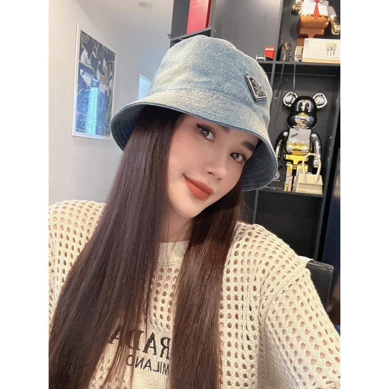 Mũ Bucket Bò Mài Cao Cấp, Mũ Nón Đôi Nam Nữ Chất Liệu Bò Cá Tính