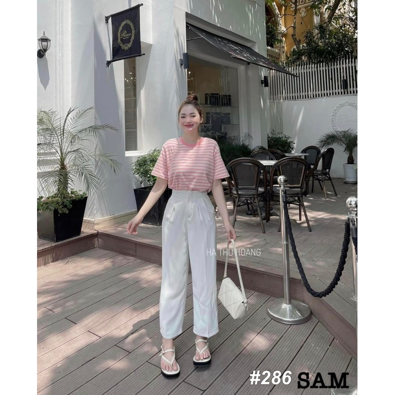 Quần vải suông mã 286 hàng QC cho các bạn nấm xinh