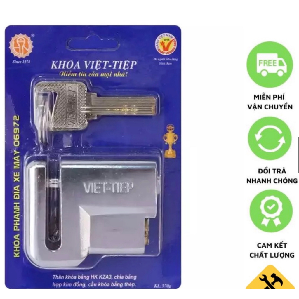 KHOÁ ĐĨA XE VIỆT TIỆP 06972