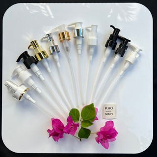 Đầu vòi nhấn nhỏ giọt pump - vòi nhấn xà bông / vòi nhấn dầu gội phi 28 / 24 / 20 / 33 - nắp chai 500ml / 100ml / 50ml