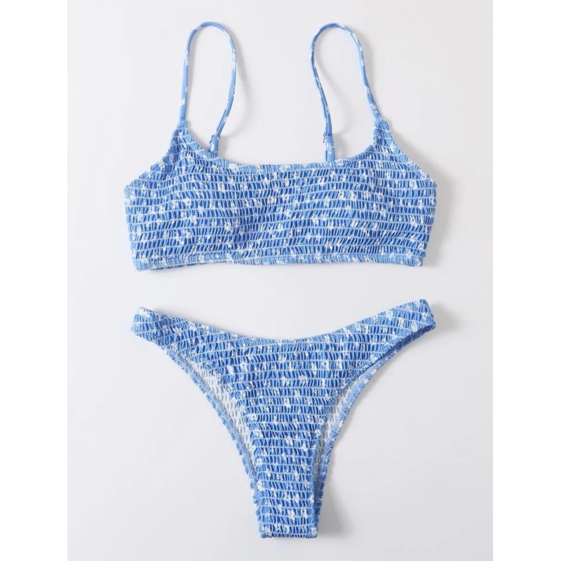 Bikini Đập Cami ngọn & Cao eo Đáy Áo tắm hai mảnh