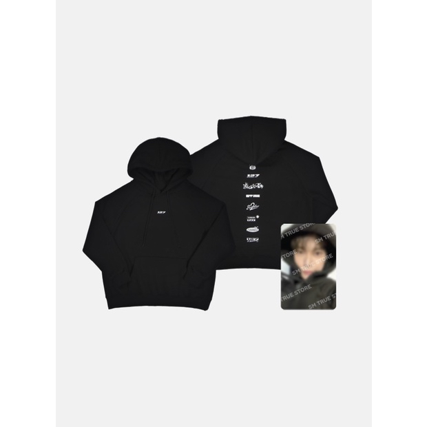 Áo hoodie và card ảnh NCT127 - 2 BADDIES thành viên DOYOUNG