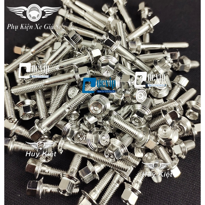 Bộ Ốc Lốc Máy Salaya THÁI (PRO) Inox 304 Gắn Cho Mọi Dòng Xe