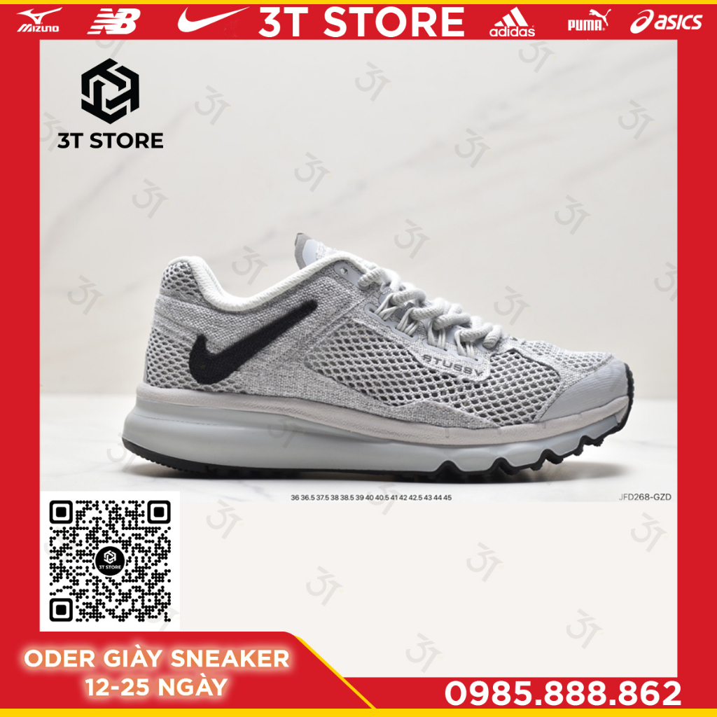 GIÀY SNEAKER MÃ SẢN PHẨM: DM6590-100_Stussy x NK Air Max 2013 "Fossil"_FULL BOX_FREE SHIP TOÀN QUỐC