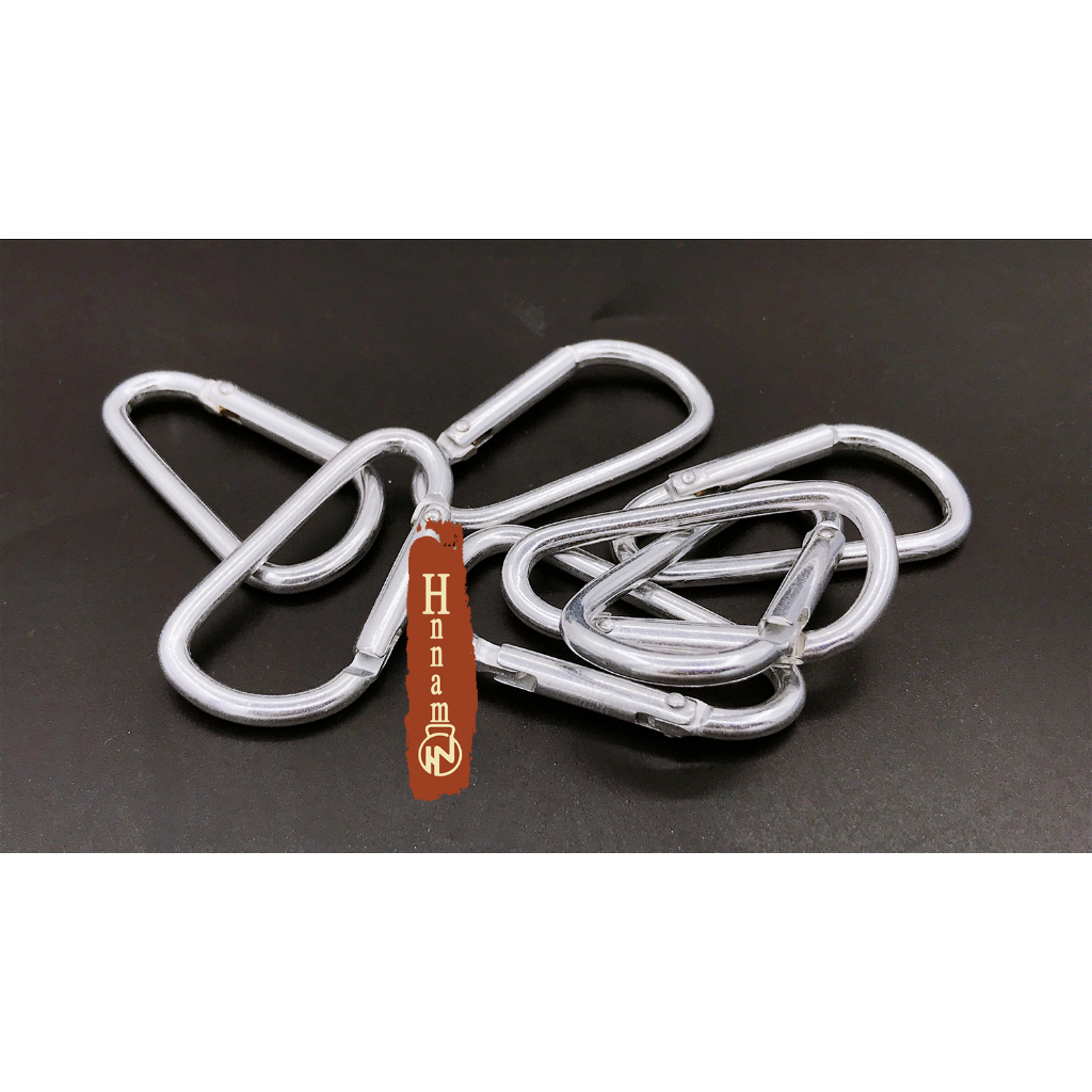 Móc khóa chữ D đa năng nhôm - Tiện lợi khi móc chìa khóa, dùng trong hành trình camping hay các hoạt động ngoài trời