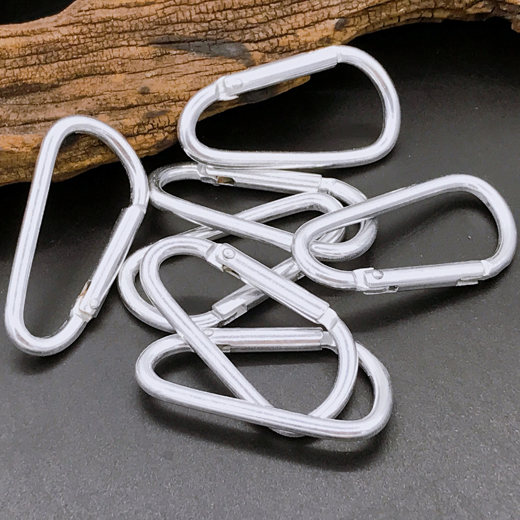 Móc khóa chữ D đa năng nhôm - Tiện lợi khi móc chìa khóa, dùng trong hành trình camping hay các hoạt động ngoài trời