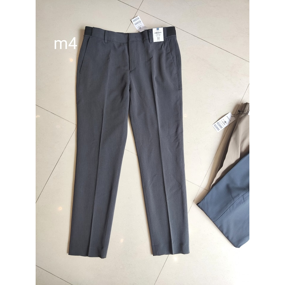 Quần dài âu nam POLH∆M vải âu co dãn nhẹ , chống nhăn nhàu , dáng slim