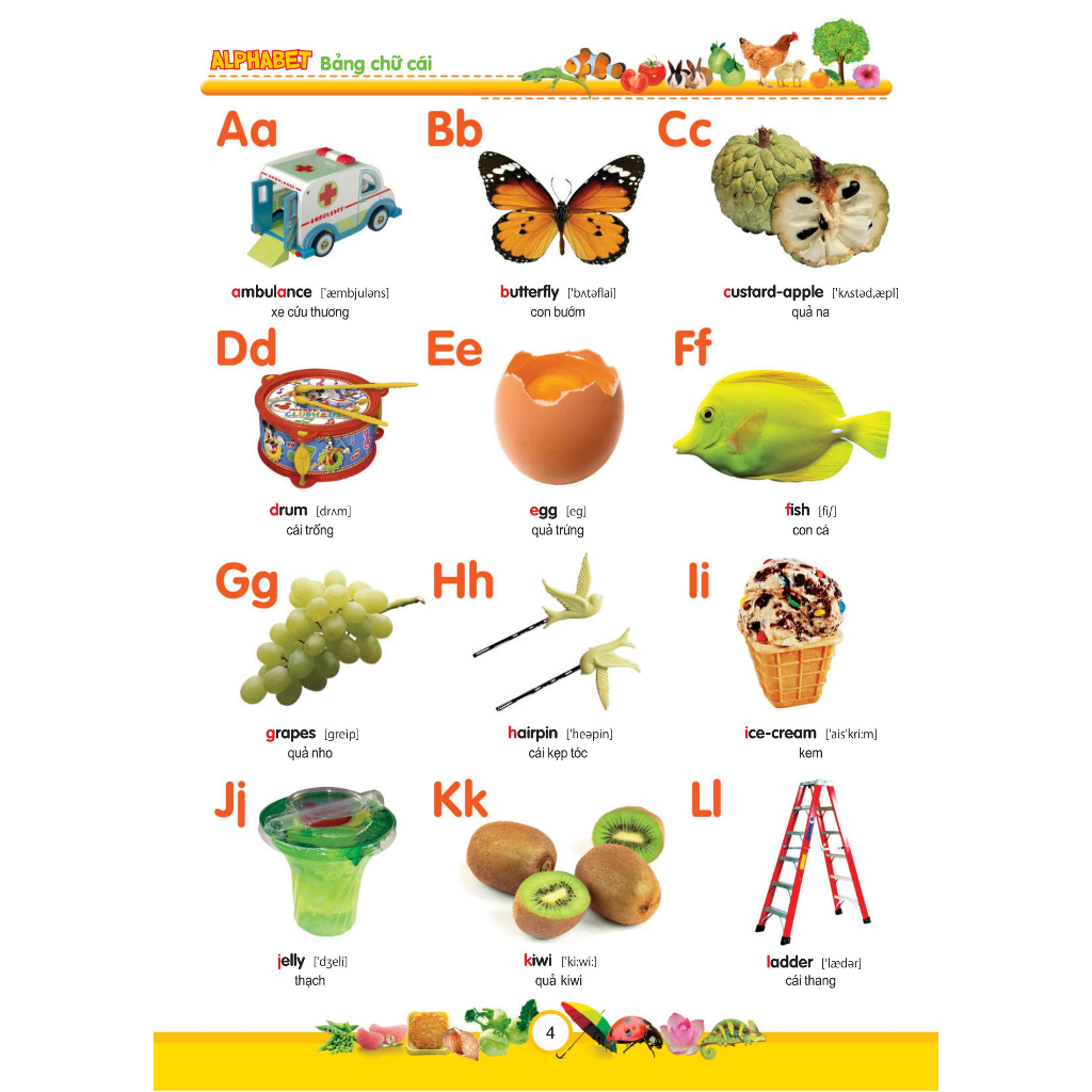 Sách: 1000 Từ Tiếng Anh Đầu Tiên