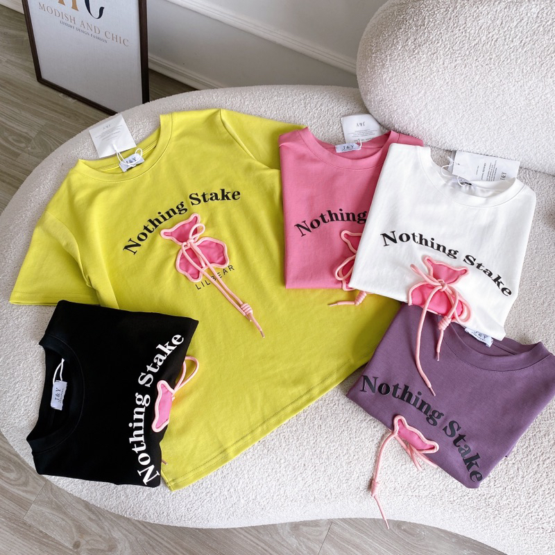 Áo pull gấu buộc dây , hàng qccc